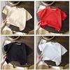 Children's T-Shirt Soft Breathable Summer Casual Top T-Shirt Girls' Summer Baby Clothes