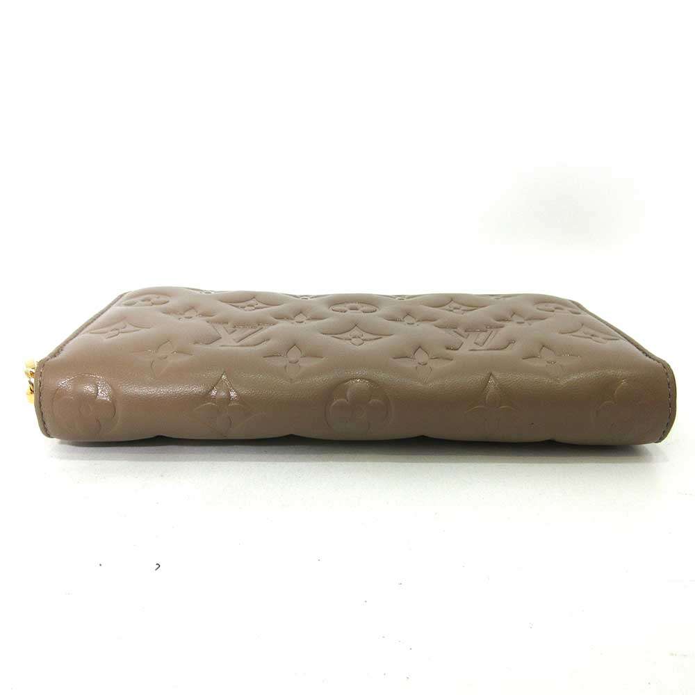 Used LOUIS VUITTON EmbossingPurse Leather Women