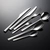 Western Cutlery Set: Edge-Wrapped Steak Knife, Fork & Spoon - Thickened 304 Stainless Steel for Hotel Use.