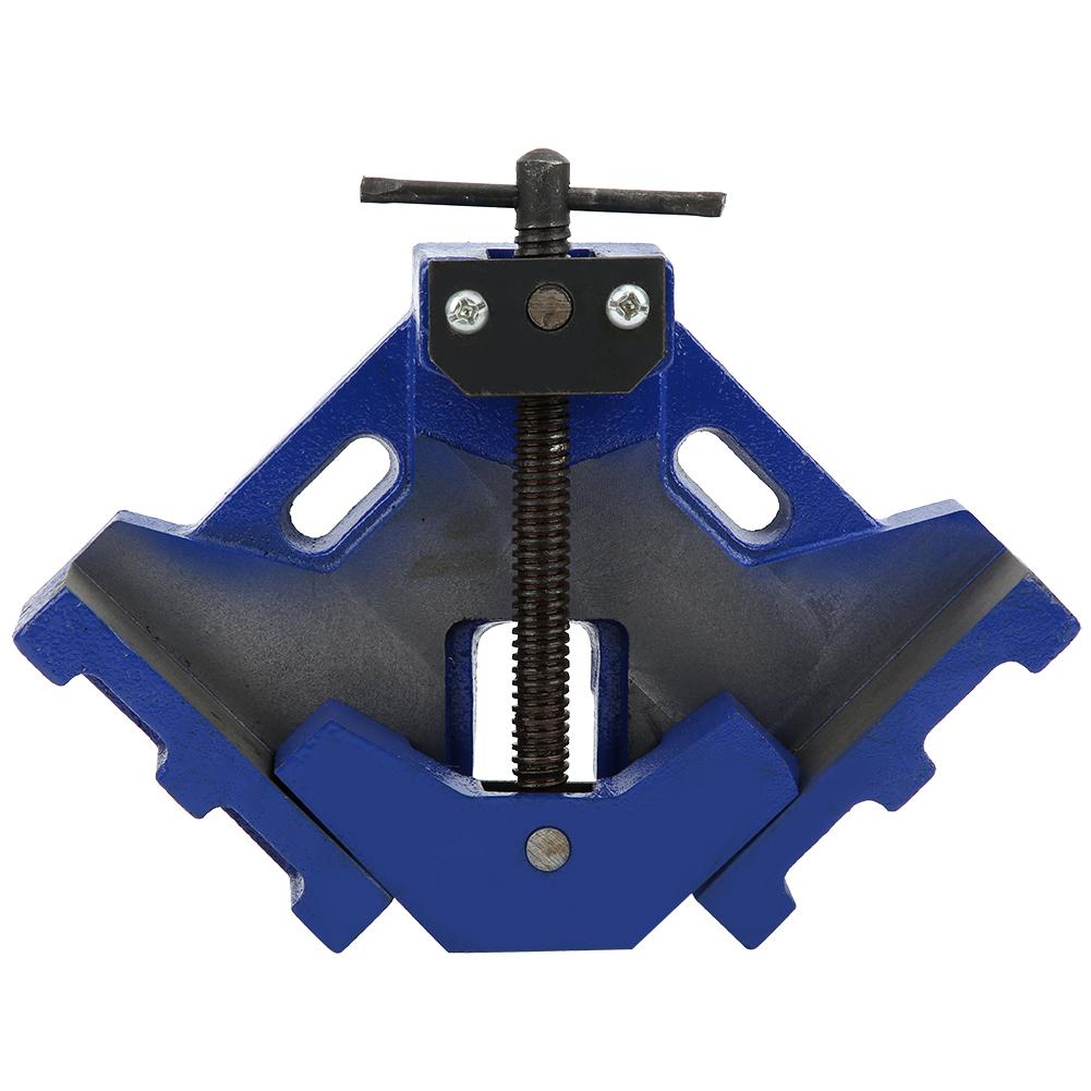 Right Angle Clamp Welder Tool Hardware Accessory Woodworking Clip Cast Iron Heavy Duty 4 Inch