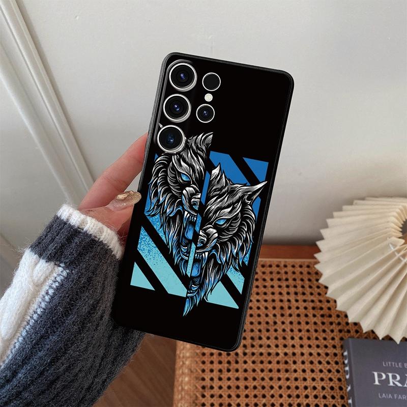 

Мягкий силиконовый черный чехол с рисунком животных для Xiaomi Redmi Note 13 Pro Poco C65 Samsung A55 A35 M35 S24 iPhone Camera Защитный противоударный чехол iPhone 15 Plus