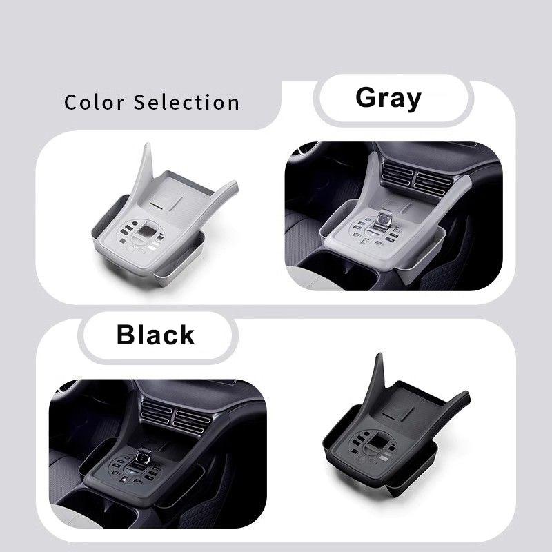For BYD Sealion Sea Lion 05 DMi Car Central Console Gear Panel Silicone Pad Storage Protective Mat Cover Interior Accessories