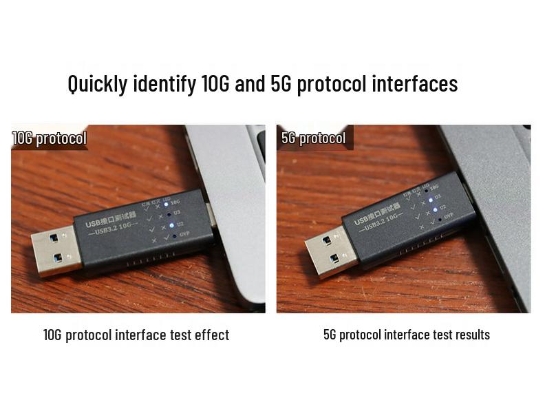 USB 3.0 Multifunctional HUB & Tester: Voltage, Current, Interface, Tester and Docking Station
