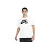 Nike Fashion Letter Logo Print Round Neck Short Sleeve T-Shirt Men tops White 821946-100