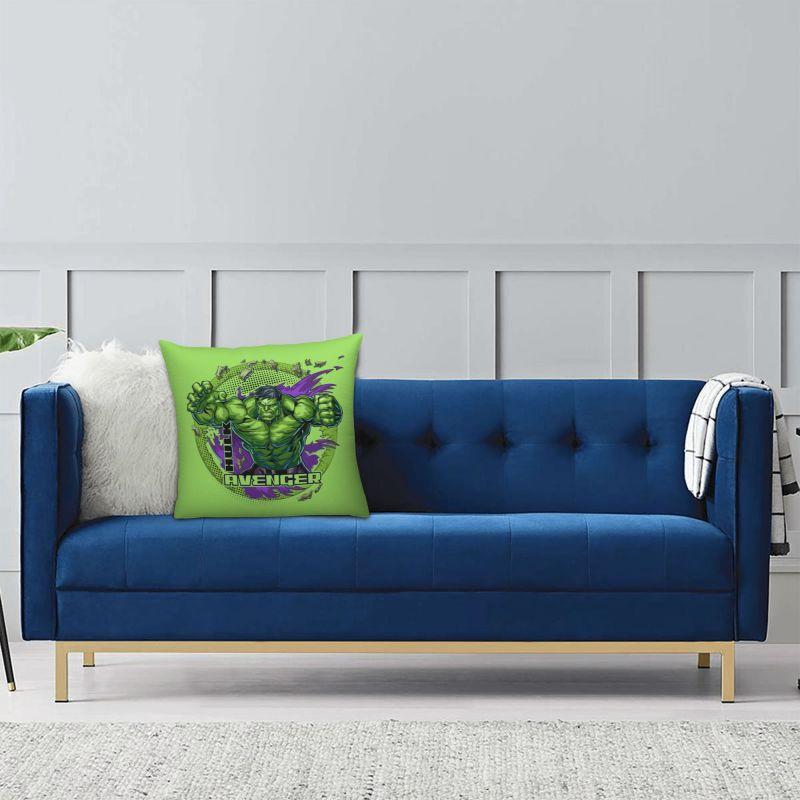 Custom Hulk Cushion Cover 45x45cm Velvet Modern Pillows