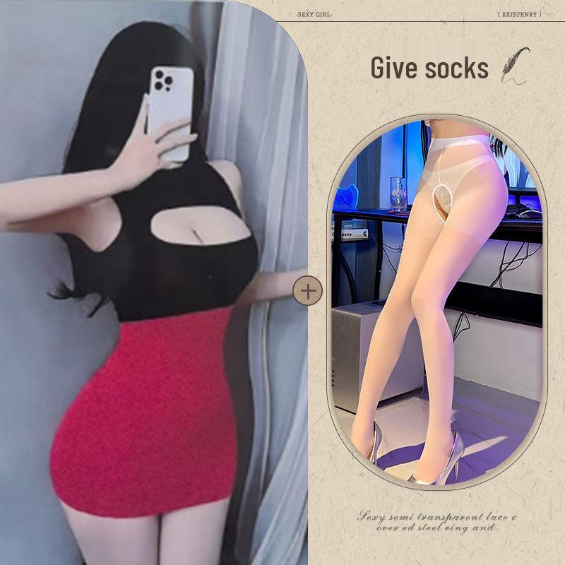 Night Fire Sexy Secretary & Teacher Role-Play Lingerie Set