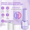350mL/12oz Water Flosser with 3 Modes 6 Jet Tips,Dental Oral Irrigator USB Rechargeable Cordless Water Dental Picks for Teeth Cleaning,IPX7