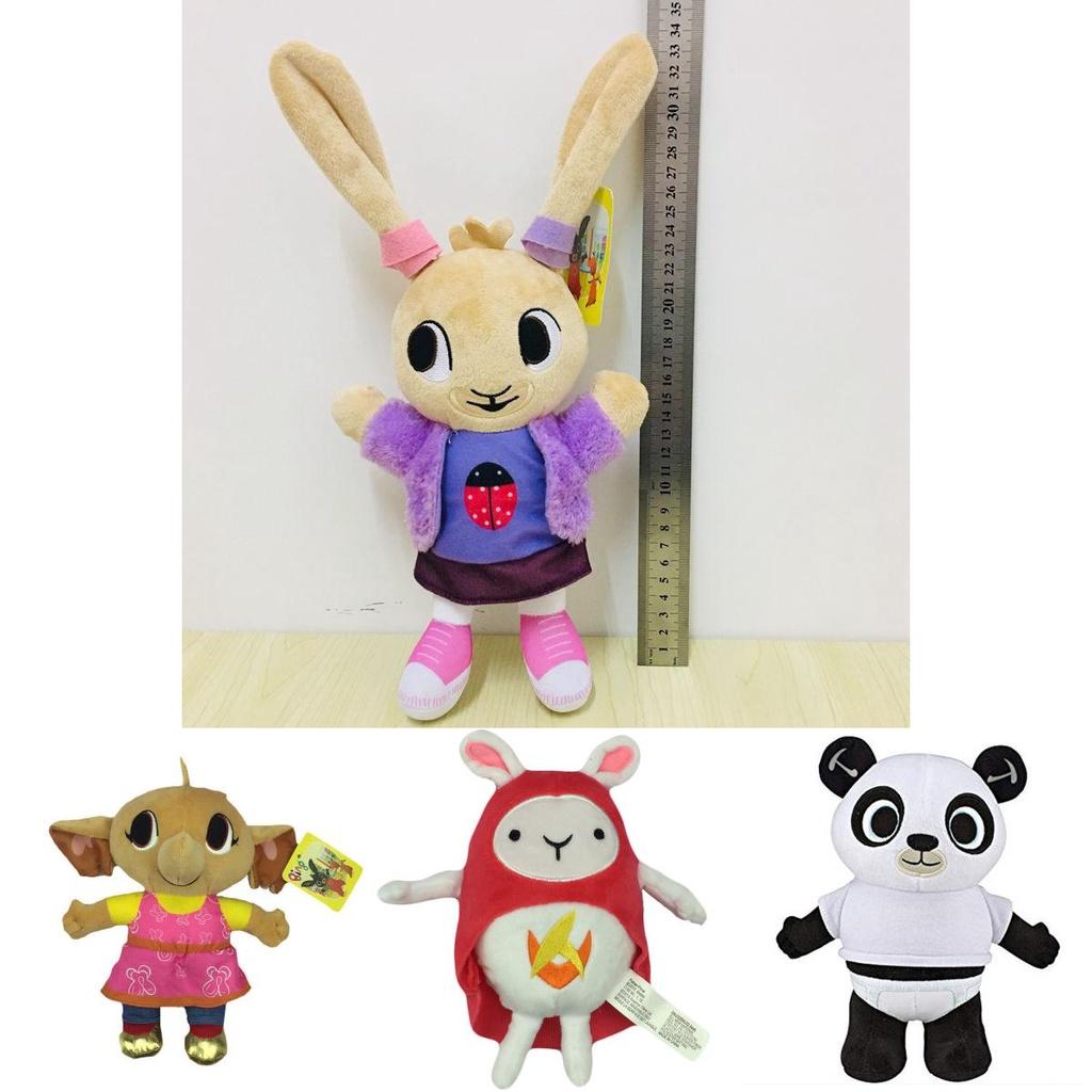 Bing Bunny Soft Plush Toys Collection Featuring Sula Flop Pando Adorable Rabbit Dolls
