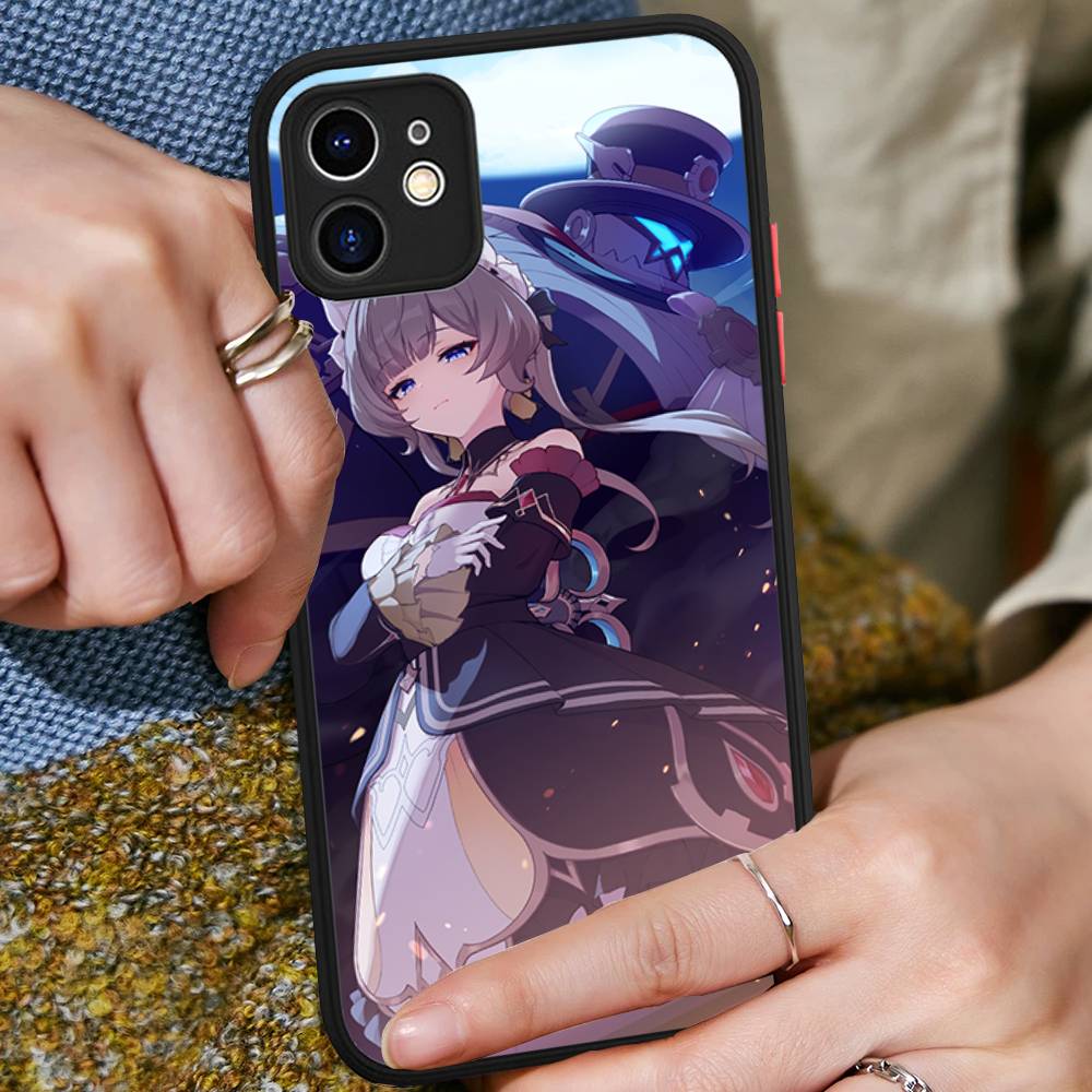 

Game Genshin Impact Sandrone Phone Case For iPhone 16 15 14 Plus 15 13 12 11 Pro Max X XS MAX Matte Cover iphone 14pro max