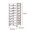 Cart Storage Drawer Organizer Multi-functional Plastic Storage Box Filing Cabinets for Office Kitchen Drawers Organization