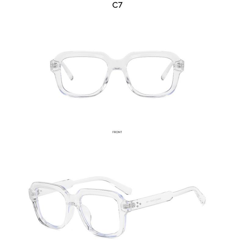 Women's eyewear, men's and women's fashion square oversized glasses