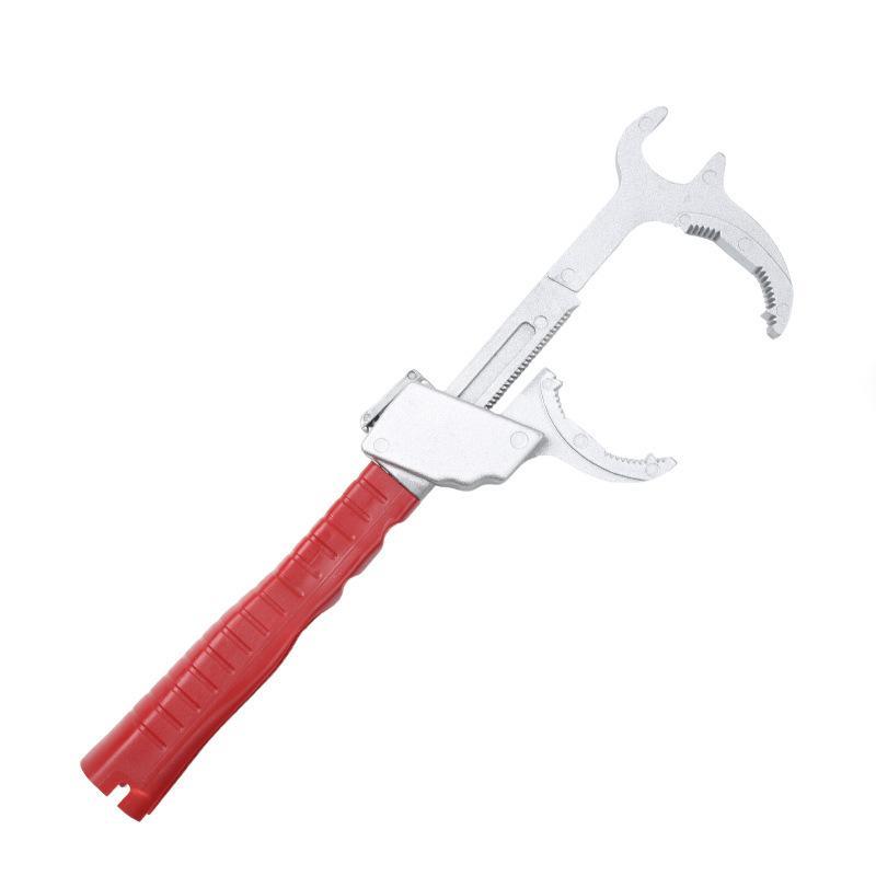 Adjustable Wrench For Bathroom Kitchen Plumbing Installation Tasks 86Mm Jaw Lightweight Aluminum Alloy Construction