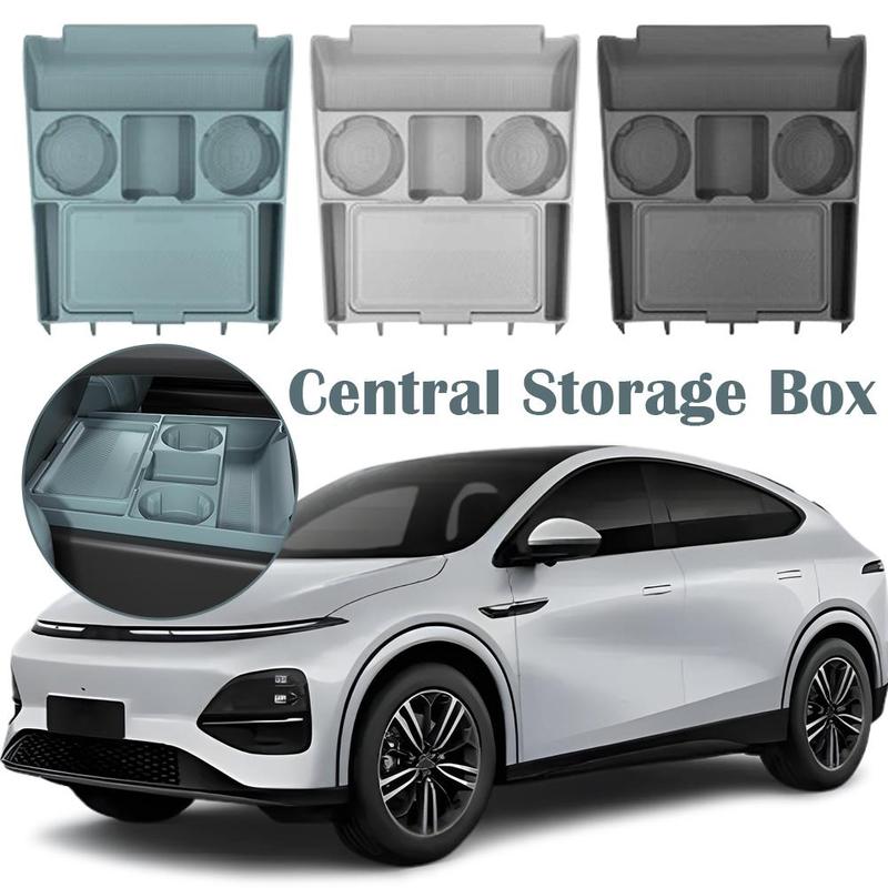 Under-Console Storage Box For 2025 XPeng G6 Smart Edition – Sunglass Holder Organizer, Car Accessories