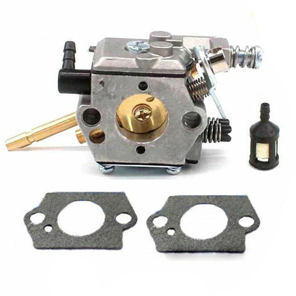 Carburetor with Fuel Filter and Gaskets Replacement for Brushcutter Models H24D FS48 FS52 FS66 FS81 FS86 BR400