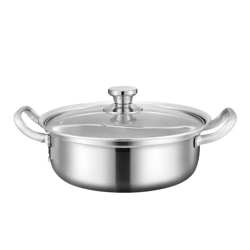 Yoshida Craftsman Stainless Steel Split Hotpot with Lid