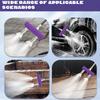 2 in 1 Pressure Washer Tip 1/4 Inch Quick Connect Dual Pressure Washer Nozzle  Patio Washing