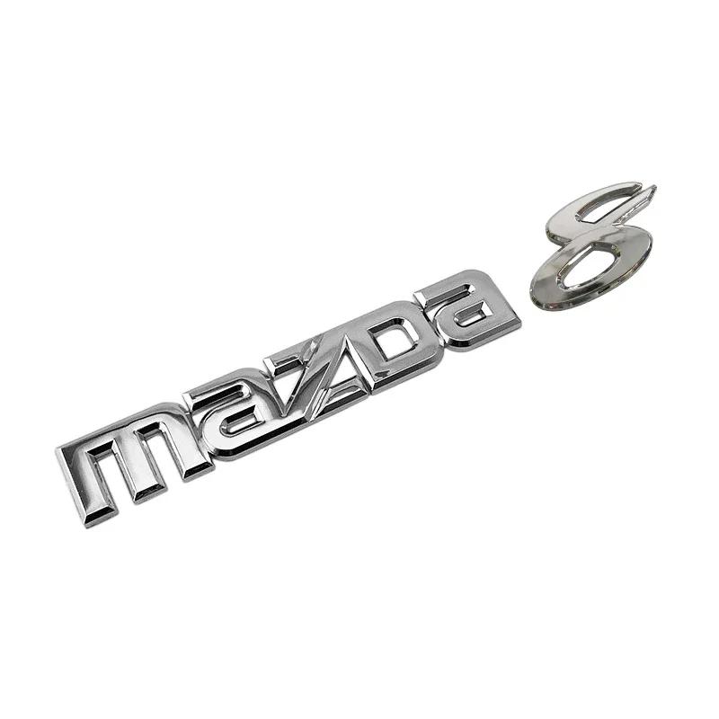 2025 Hot Car Trunk Rear Emblem Logo Stickers Letter Decals for Mazda 2 3 6 8 CX3 CX5 MX3 CX4 CX9 CX7 RX8 Protege Badge Auto Acce