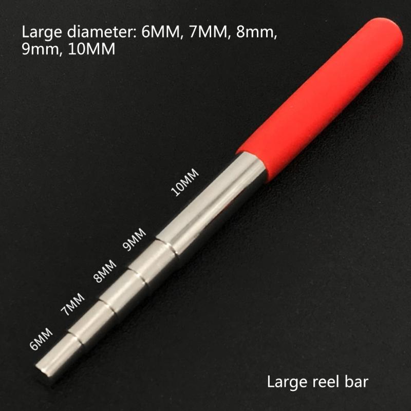 Solid Coil Jig Stainless Steel Winding Rod Wrapping Wire Tools for DIY Jewelry Making Winding Bar