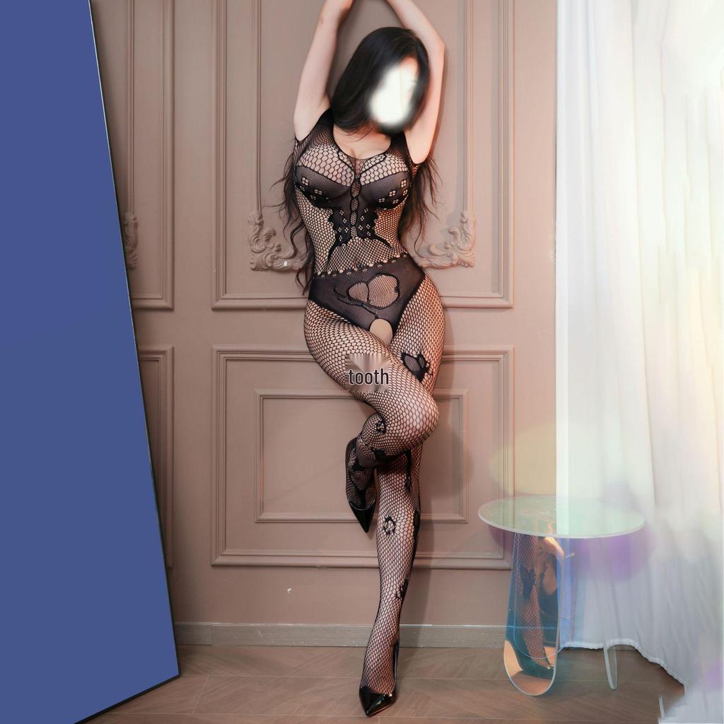 European & American Lace Open-Cup Open-Crotch Lingerie Set