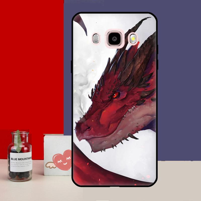 Pouzdro s motivem draka pro Samsung Galaxy J4 J6 Plus 2018 J8 A6 A7 A8 A9 J1 A3 A5 2016 J3 J5 J7 2017 Kryt