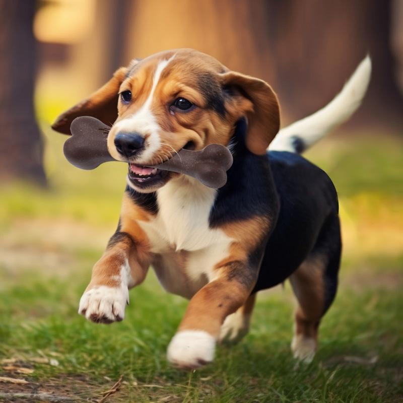 Dog Bone Chews Toys Nearly Indestructible Natural Non-Toxic Anti-bite Puppy Toys For Small Medium Large Dog Pet Chew Game Denta