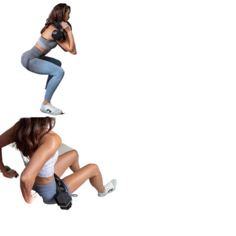 Spot Hip Bridge Weight Belt for Glute and Thrust Training - Waist Support and Fitness Aid.