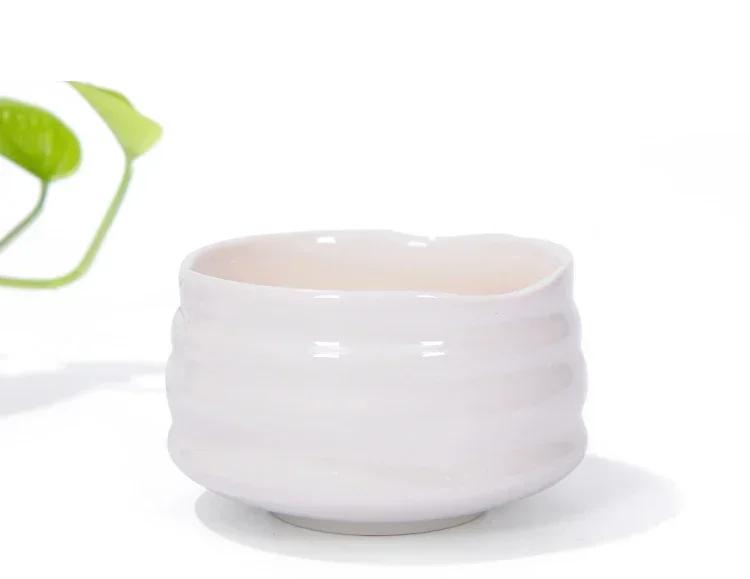

550ml Amazing Transmutation Glaze Japan Matcha Green Tea Ceramic Bowl Japanese Ceremony Chawan Cup Wholesale available білий