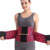 Leopard Print Waist Trainer Compressed Slimming Shapewear Simple Postpartum Body Shaper  Fitness
