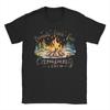 Camping Graphic Tshirt For Unisex Unisex Life Is Better By The Campfire Tops Love Camping Shirt Camper Gift Short Sleeve T Shirt