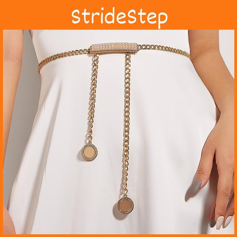 Chain Waist Metal Women With Pearl Buckle For Elegant Summer Winter Outfits