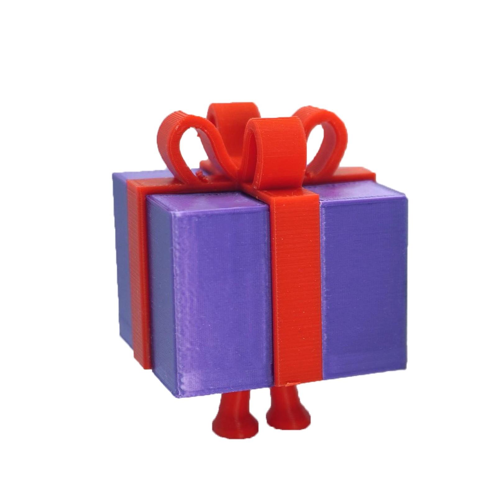 

3D-печатная рождественская красочная декоративная весенняя рождественская игрушка Giftman One Size фиолетовый