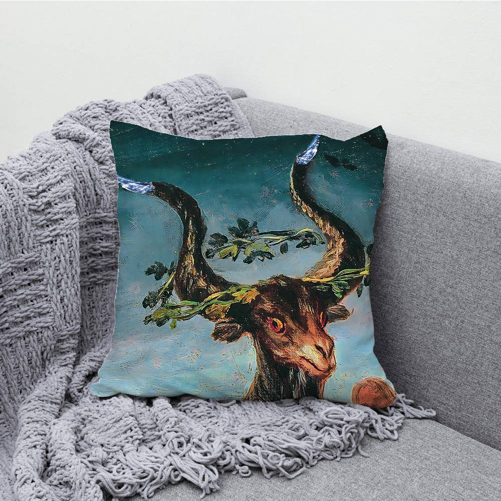 F-Francisco G-Goya Art Throw Pillow Case For 45x45cm 55x55cm 30x30cm Square Car Pillowcase Home Bedchamber Decor Gift