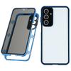 For Samsung Galaxy A16 5G/4G Case with Anti-Spy Screen Protector/Lens Film Tempered Glass Metal Phone Cover