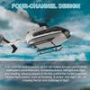 4CH RC Helicopter with Altitude Hold, Brushless Motor, One Key Takeoff and Landing, 2.4GHz Remote Control Toy Aircraft