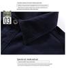 2019 Men's Plus Size Summer Outdoor Casual Cotton Workwear Shirt with Shoulder Epaulets