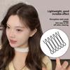 10/20pcs Black Hair Fork Clip Is a Non-Slip Upright Hairstyle Accessory Suitable for Tying Women  Daily Wedding Hairstyles.