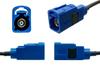 Illumicraft GPS-Antenne, FAKRA Standard Code C Blauer Stecker (blau) Kabel, 3m gewünscht
