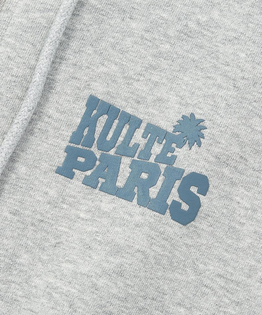 Kulte Palm Tree Hood Vest Mgrey