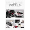Modellino Auto Giocattolo in Lega 1/24 Mercedes-Benz SLR Supercar Diecasts Colata in Metallo Giocattoli Auto con Suono e Luce per Bambini Veicolo