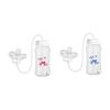 Säker babyflaska med läckagesäker napp/sugrör Anti-kolikventil Babyflaska 300 ml Bredhalsad PP-matningsflaska för spädbarn Bärbar Rese-nödvändighet