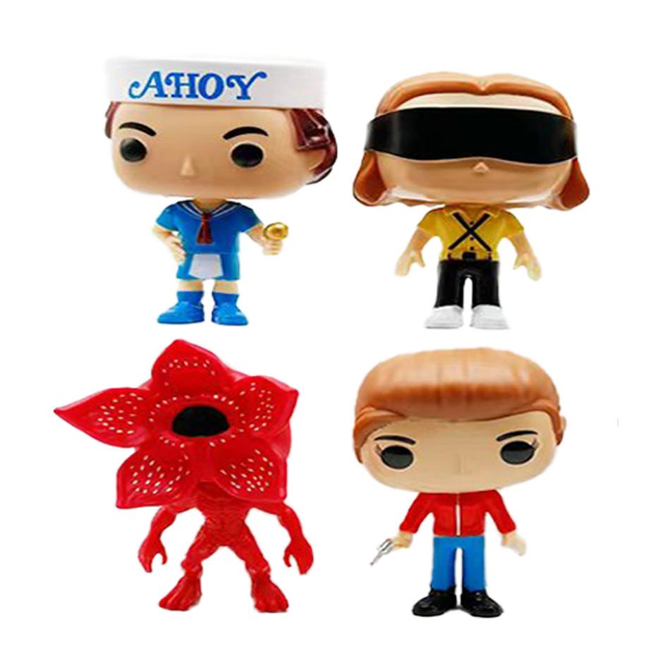 Anime Strangers Figure Jane Ives/Will Byers/Mike Wheeler Action Figure Cosplay Vinyl ornament Figures Toy Christmas gift