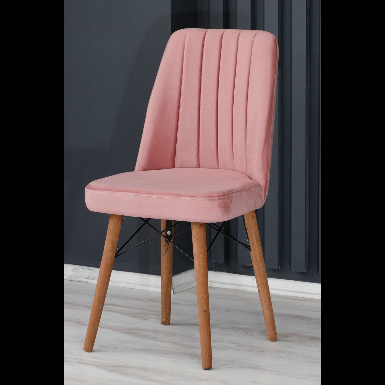 

Гостиная Кухонный стул Baby Face Ткань Обеденный стул