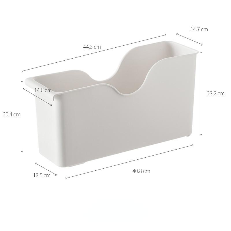 Abnehmbarer Aufbewahrungskorb für Küchenutensilien unter der Spüle, um Platz zu sparen und den Schrank zur Aufbewahrung von Küchenutensilien zu organisieren