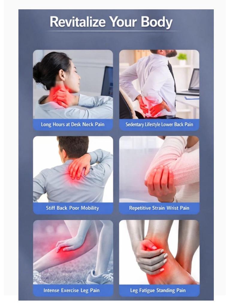 Dot Matrix Ballistic Shockwave Therapy Device for ED, Fascia Pain, and Orthopedic Massage