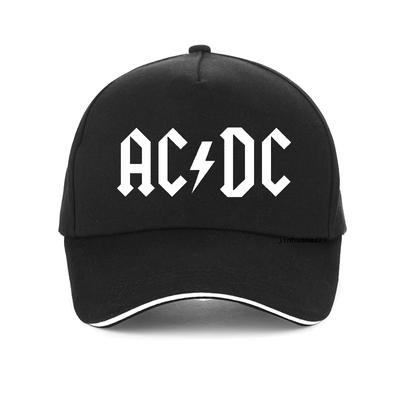 Sommer Gedruckt Männer Rock kappe mode schwere metall AC DC Baseball kappe Casual Männer Frauen AC/DC rock Fans hut