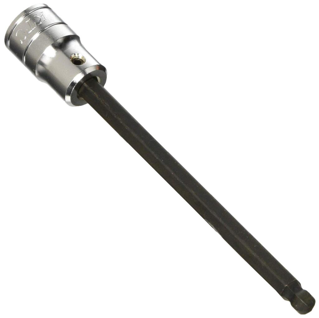 Kyoto Tool Long Ball Point Hexagon Bit BT306BPL (KTC) 9.5mm (3/8 inch) Socket, 6mm,