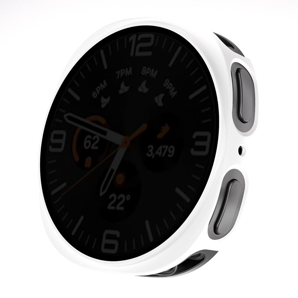 For Samsung Galaxy Watch8 Classic 46mm PC Watch Case with Anti-Spy Screen Protector
