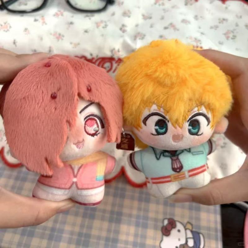 Toilet Bound Hanako-Kun Mitsuba Sousuke Minamoto Kou 10cm Mini Katoenen Pluche Pop Anime Hanger Verzamelaar Zacht Cadeau Manga Fans 10cm