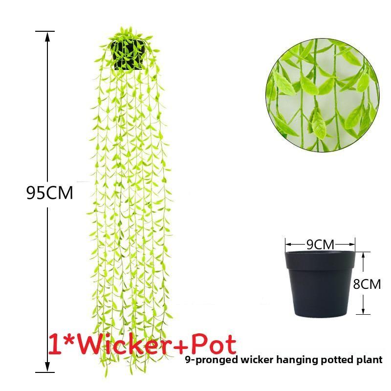

Эвкалипт Саликс Глобулус Вавилонский Искусственное растение Дом Улица Дизайн Ландшафт Light Green Willow
