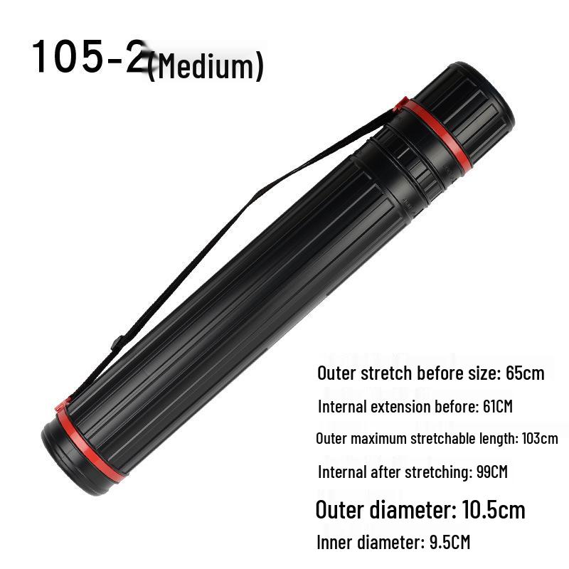Electric Vehicle Umbrella & Drawing Storage Tube Box Holder